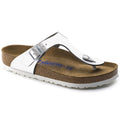 Gizeh Soft Footbed Leather - Metallic Silver
