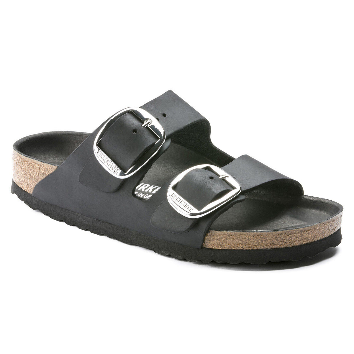 Arizona Big Buckle Natural Leather Oiled - Black
