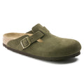 Boston Soft Footbed Suede Leather - Forest