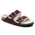 Arizona Shearling Suede Leather/Fur - Port