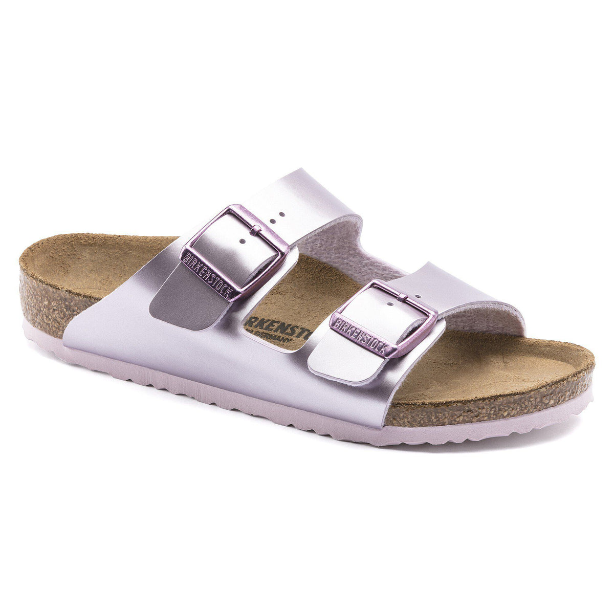 Arizona Kids Birko-Flor - Electric Metallic Lilac