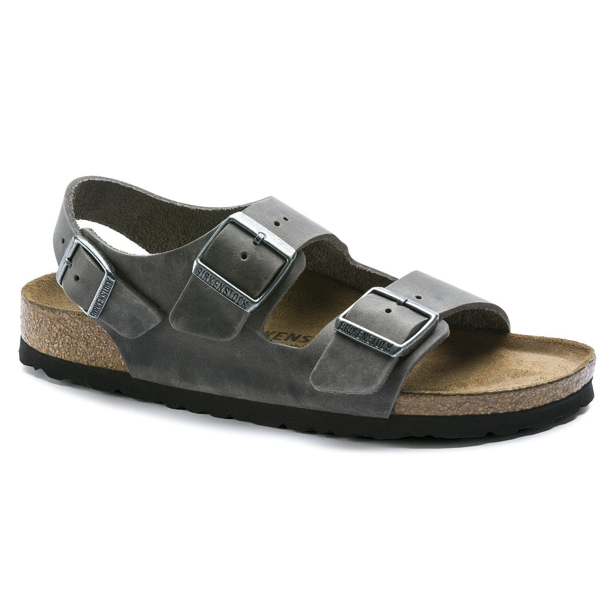 Milano Oiled Leather - Iron