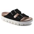 Arizona Platform Suede Leather - Chunky Suede Black