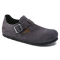 London Suede Leather - Gunmetal