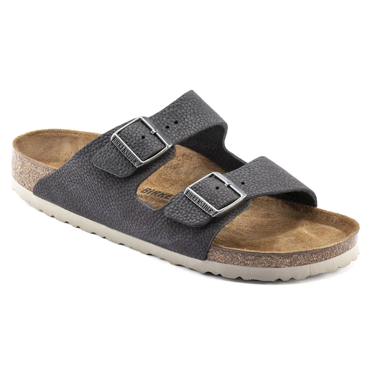 Arizona Nubuck Leather - Steer Soft Gray
