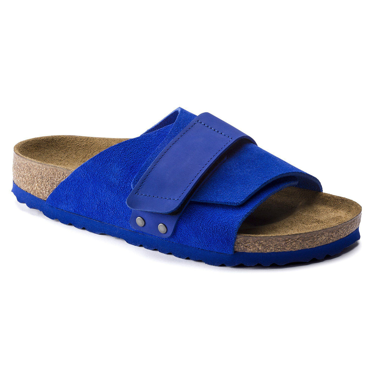 Kyoto Nubuck-Suede Leather - Ultra Blue