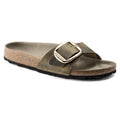 Madrid Big Buckle Natural Leather Oiled - Jade