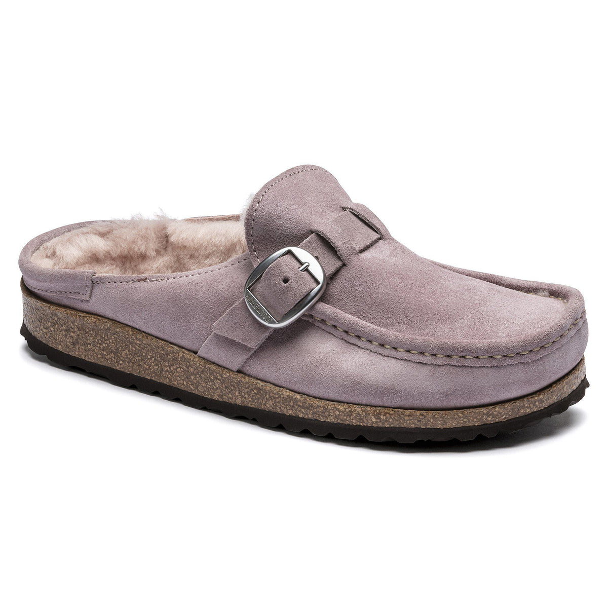 Buckley Shearling Suede Leather - Lavender Blush