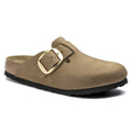 Boston Big Buckle Nubuck Leather - Mud Green