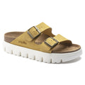Arizona Platform Suede Leather - Ochre