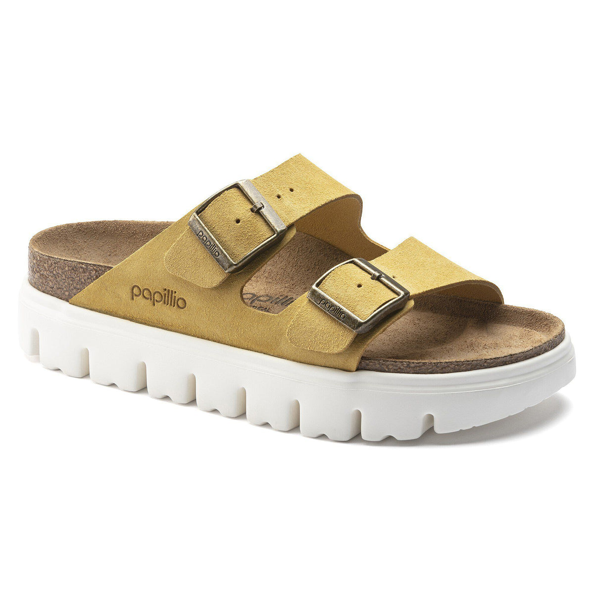 Arizona Chunky Suede Leather - Ochre