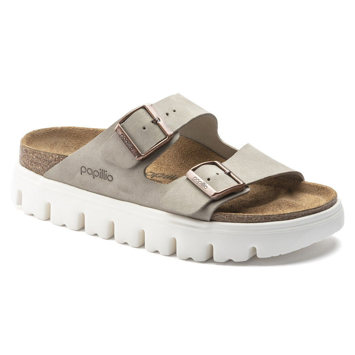 Arizona Chunky Suede Leather - Taupe