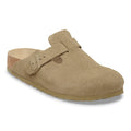 Boston Soft Footbed Suede Leather - Faded Khaki