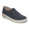 Oswego Natural Leather/Textile - Midnight Blue
