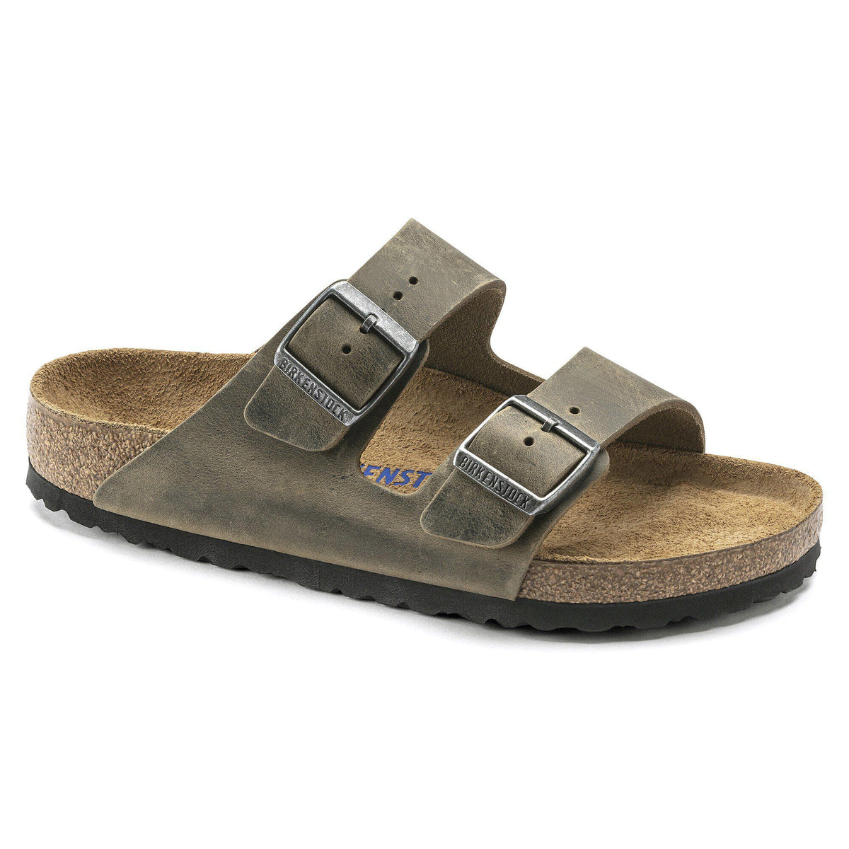 Arizona Soft Footbed Natural Leather Oiled - Faded Khaki