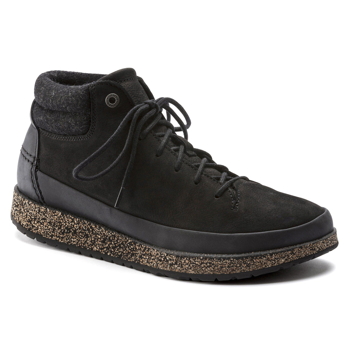 Honnef High Nubuck Leather - Black