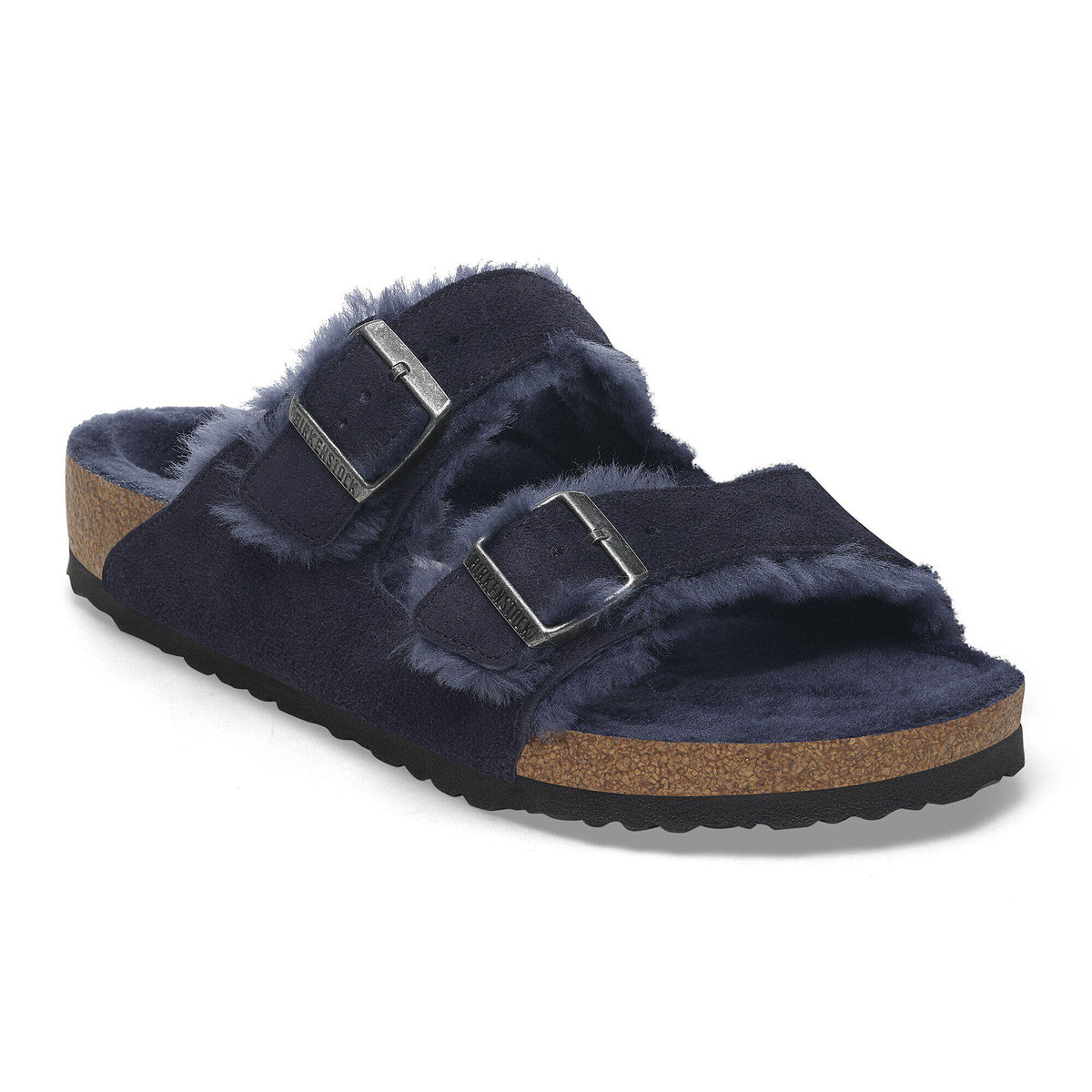 Arizona Shearling Suede Leather-Shearling - Midnight Blue
