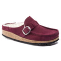 Buckley Shearling Suede Leather - Maroon