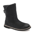 Uppsala Shearling Suede Leather - Black