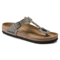 Gizeh Braided Oiled Leather - Iron