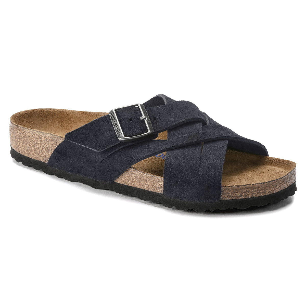 Lugano Soft Footbed Suede Leather - Midnight Blue