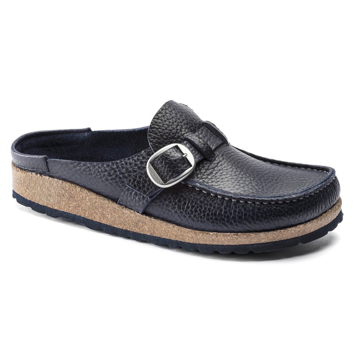 Buckley Natural Leather Coarsely - Navy