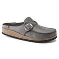 Buckley Natural Leather Coarsely - Gray