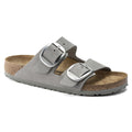 Arizona Big Buckle Nubuck Leather - Dove Gray