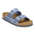 Arizona Soft Footbed Natural Leather Oiled - Dusty Blue