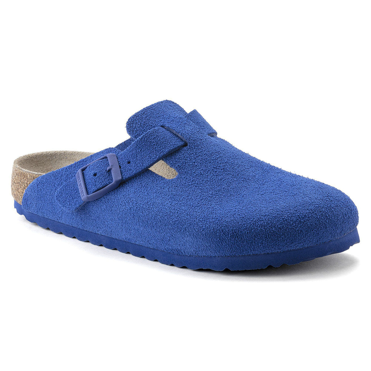 Boston Suede Leather - Ultra Blue