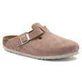 Boston Soft Footbed Suede Leather - Pink Clay