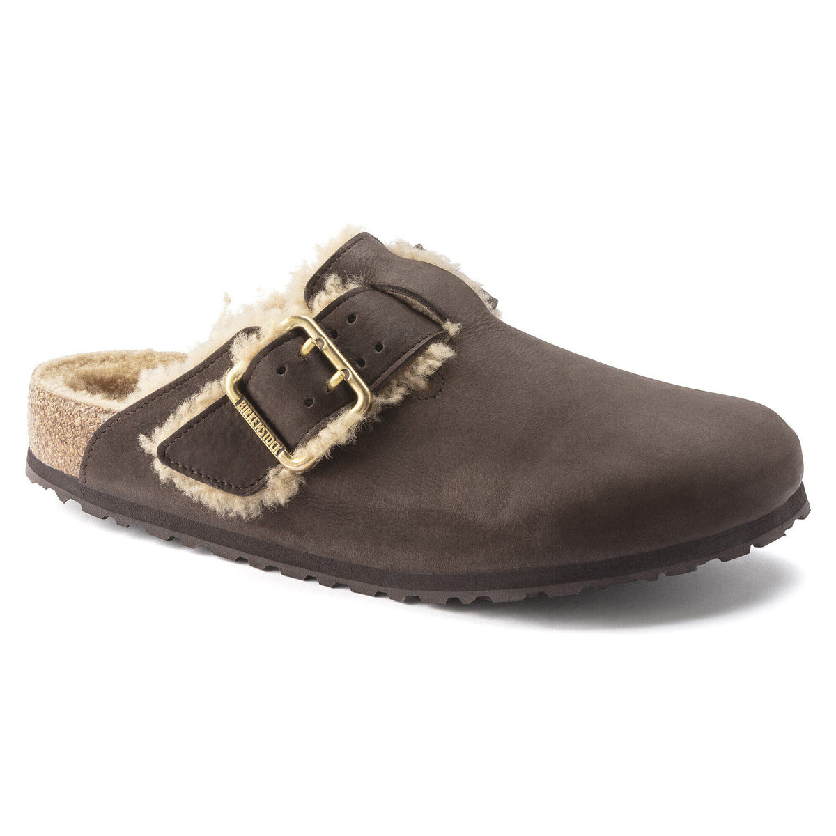 Boston Bold Shearling Leather - Espresso