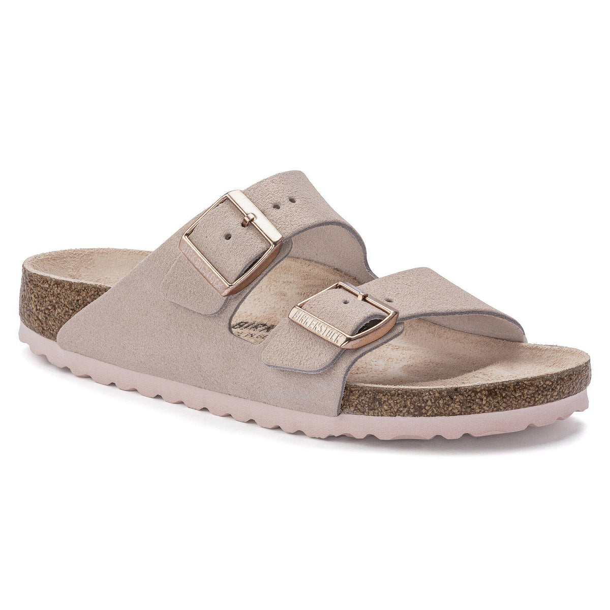 Arizona Suede Leather - Light Rose