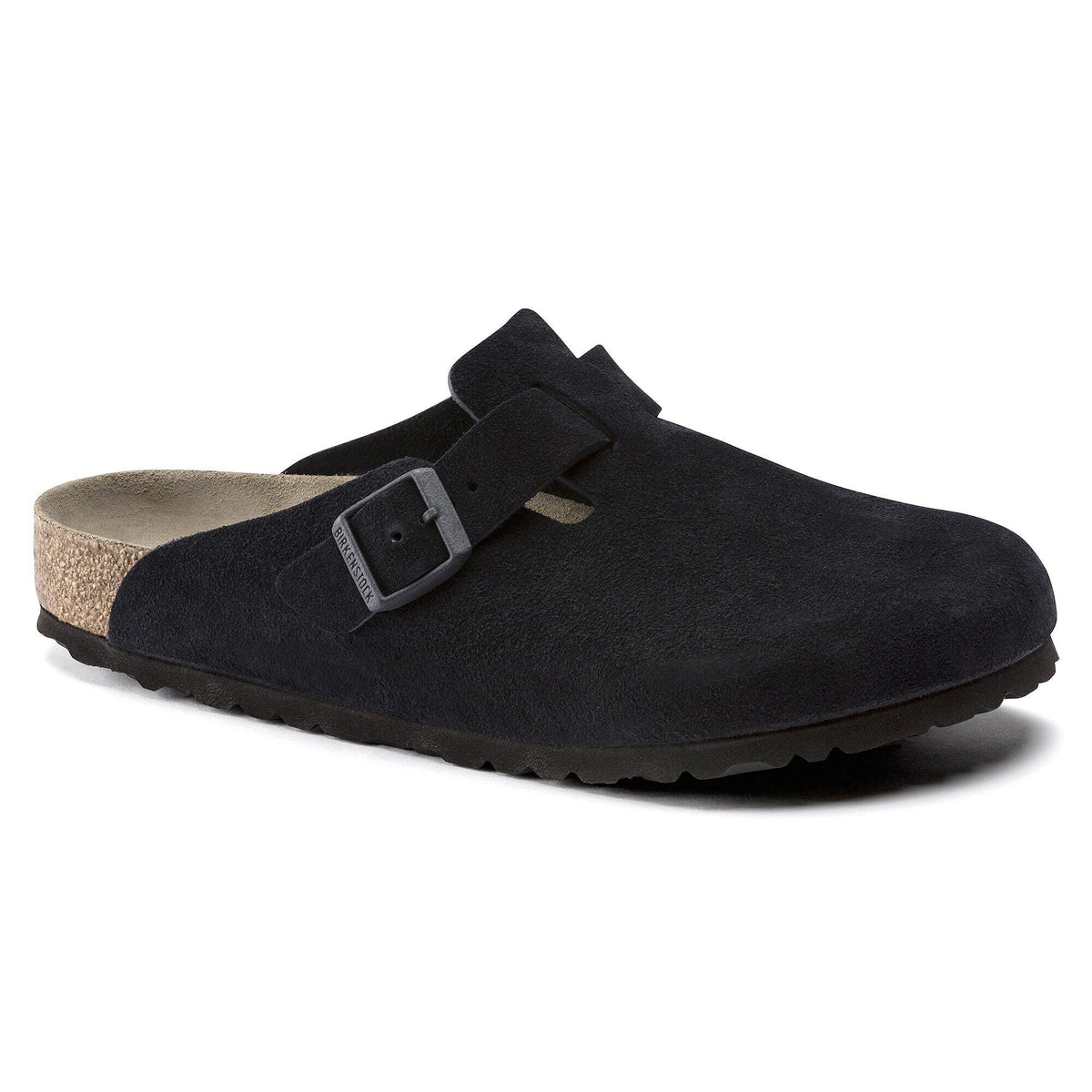 Boston Soft Footbed Suede Leather - Midnight Blue