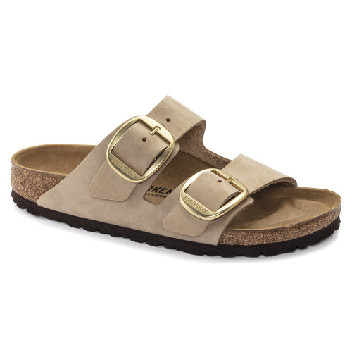 Arizona Big Buckle Nubuck Leather - Sandcastle