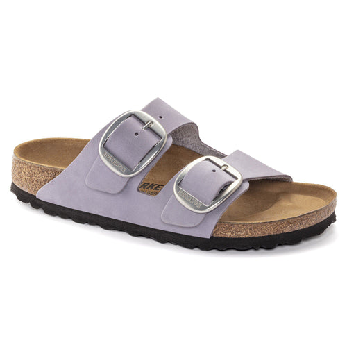 Arizona Big Buckle Nubuck Leather - Purple Fog