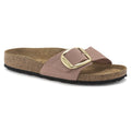 Madrid Big Buckle Natural Leather Nubuck - Old Rose