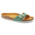 Madrid Natural Leather Coarsely - Emerald Green