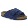Kyoto Nubuck Leather - Desert Buck Indigo Blue