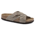 Lugano Soft Footbed Suede Leather - Taupe