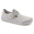 London Suede Leather - Antique White