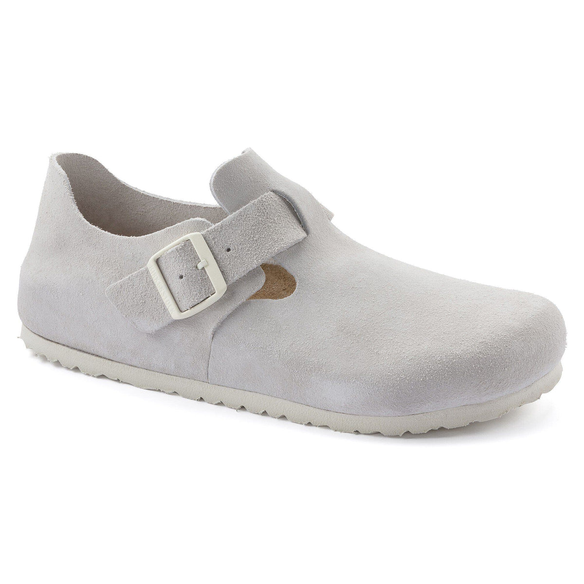 London Suede Leather - Antique White