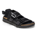 Shinjuku Natural Leather/Textile - Black
