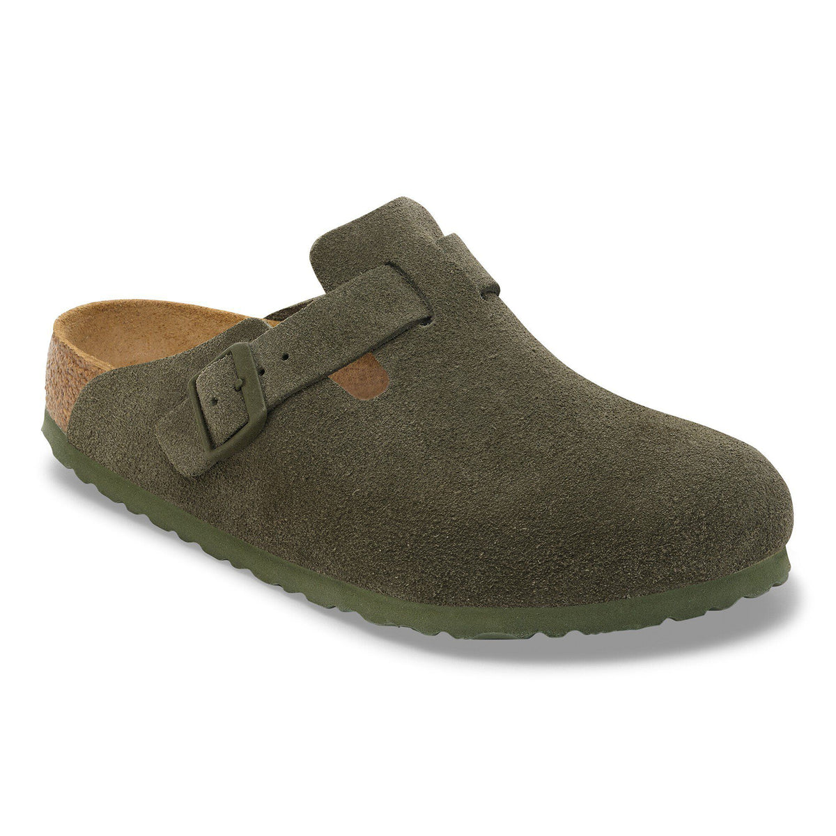 Boston Suede Leather - Thyme