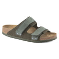 Uji Nubuck-Suede Leather - Thyme