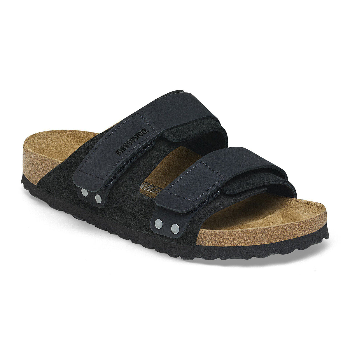 Uji Nubuck-Suede Leather - Black