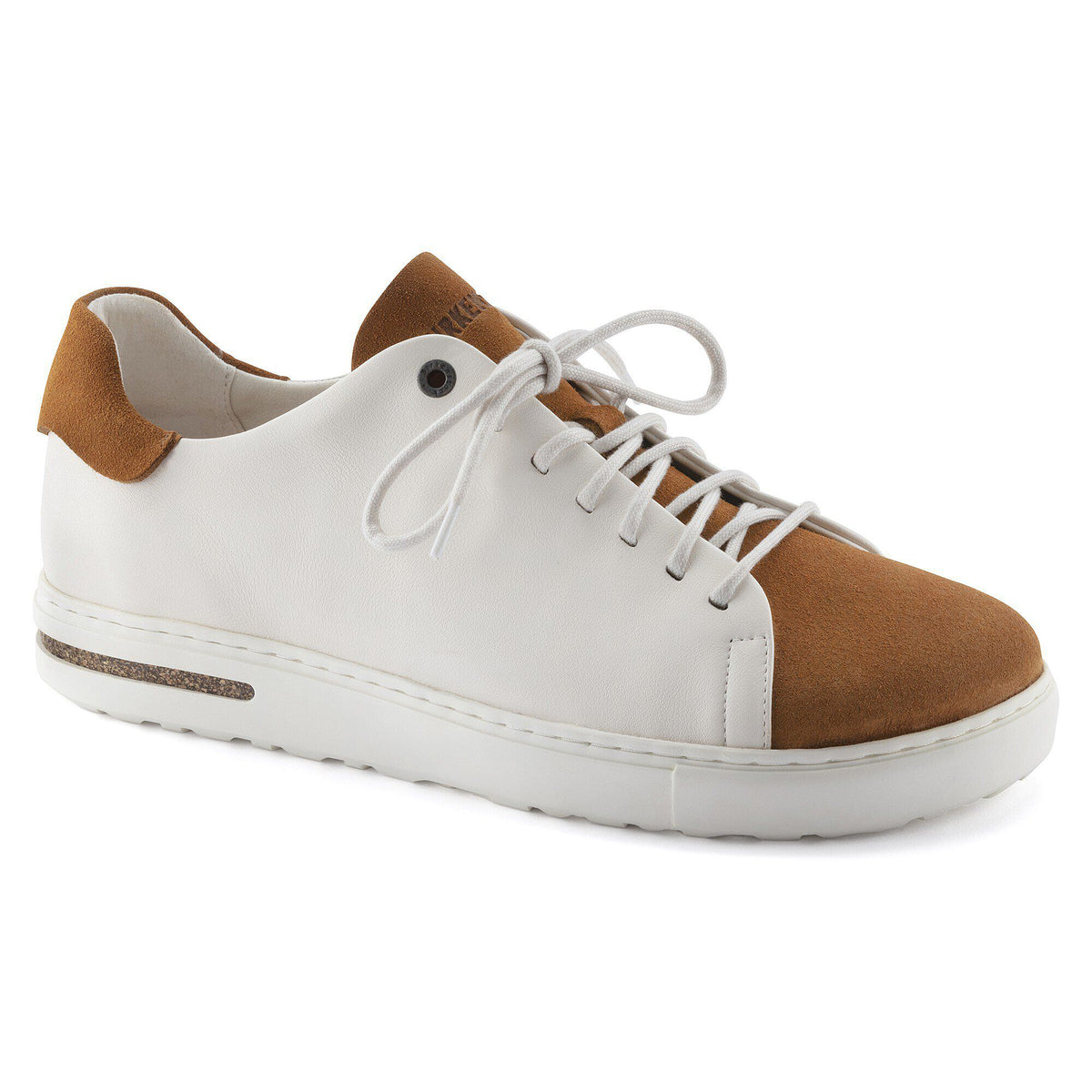 Bend Low Decon Pop Natural Leather Nubuck - Mink/Eggshell