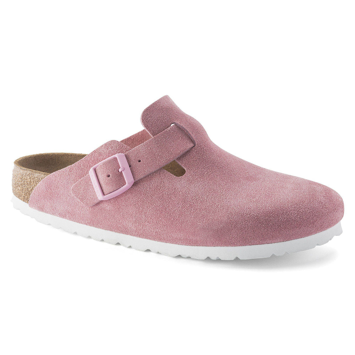 Boston Suede Leather - Candy Pink