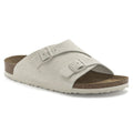 Zürich Suede Leather - Antique White