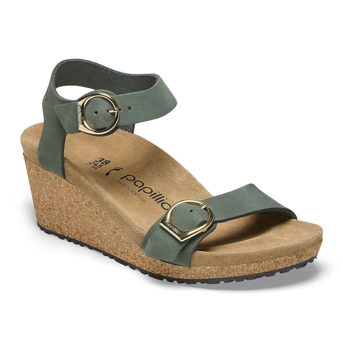 Soley Nubuck Leather - Thyme